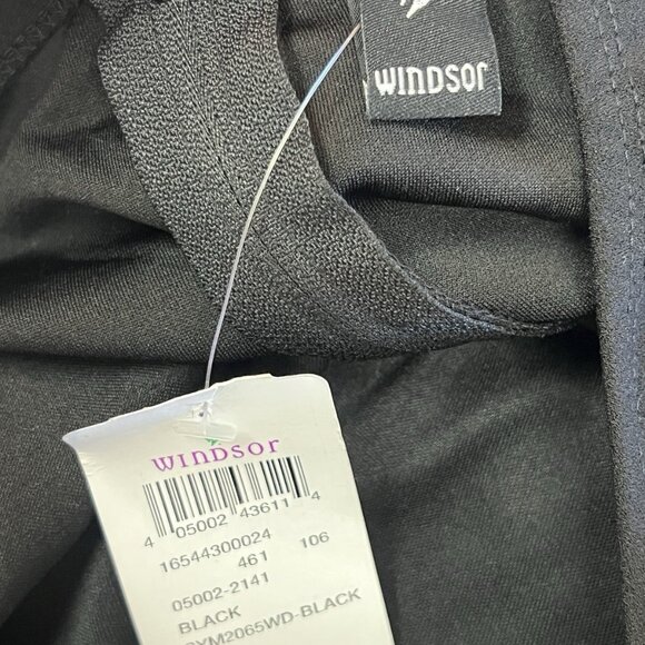 Windsor Black Strapless Cutout Maxi Dress Size L Large - Picture 4 of 7